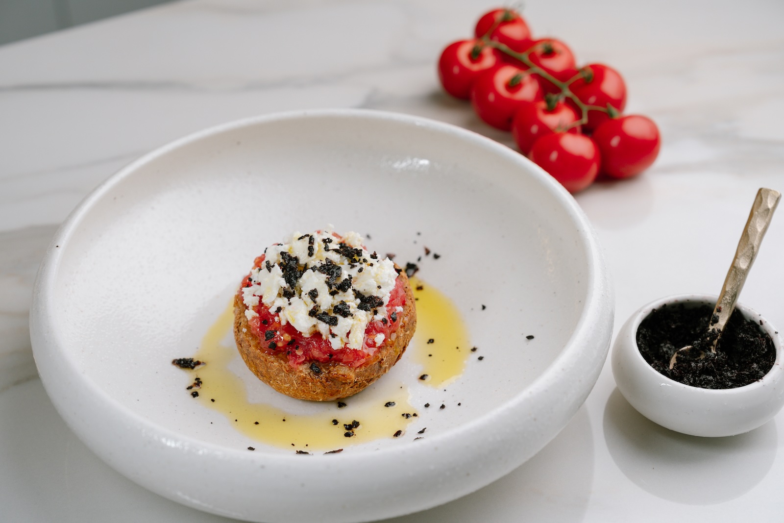 CORINTO sušené olivové kroužky z černých oliv Kalamata 60 g 5